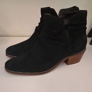 Cole Haan Black Suede Women's Boots